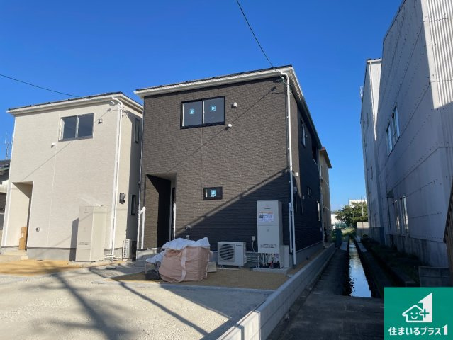 守山市川田町　第1期　新築一戸建ての外観|現在建築中！落ち着いた街並みで新生活を始めることが出来そう！周辺の物件も併せてご紹介させて頂きます！