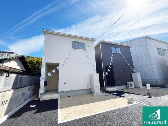 守山市川田町　第1期　新築一戸建ての外観|安心の10年保証！外観を美しく保ち、雨水で汚れを落とします！気になることがありましたら、お気軽にお問い合わせください！