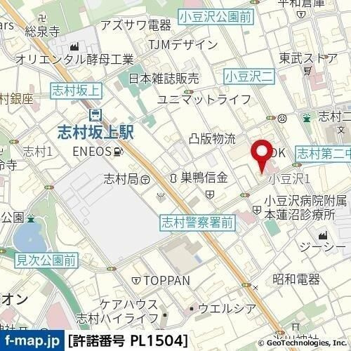 ライオンズマンション志村坂上第２の地図
