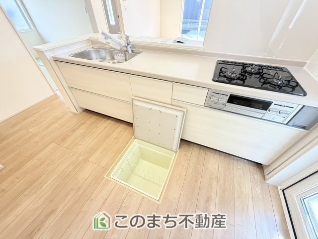 LiveleGarden.S上三川町上三川第11の設備|省エネ仕様の給湯器です☆設定した温度のお湯が出ます！お風呂のお湯はりもボタン１つで自動です♪