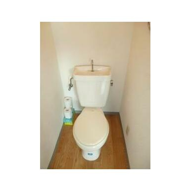 シャトレ新町のトイレ|落ち着いた色調のトイレです