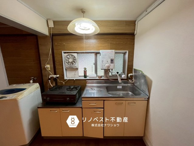 八戸ノ里ハイツのキッチン|【リノベスト不動産】土日祝も営業中！HPより来店予約も可能です◎
