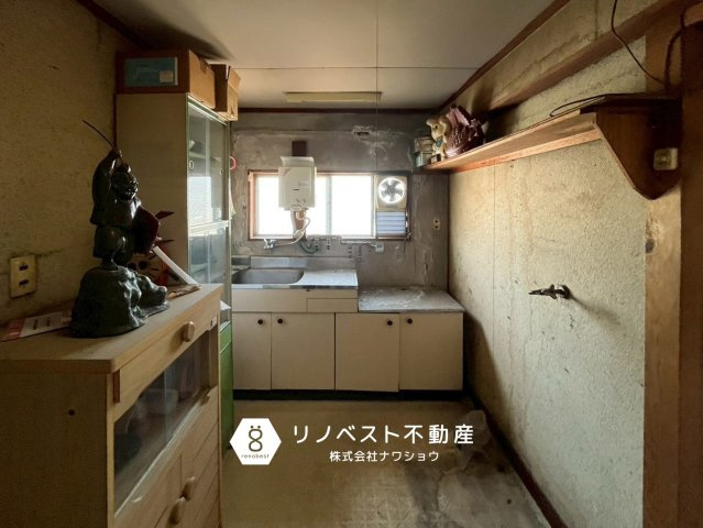 八戸ノ里ハイツのキッチン|【リノベスト不動産】弊社では売却のご相談も受付中！まずは一度ご相談ください♪
