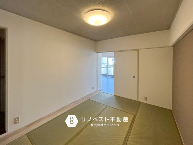 朝日プラザ小阪B棟の和室|和室は、防音効果がございますのでお子様の遊び場にピッタリです◎