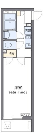 【間取り】 | クレイノツインダイヤ | 代表的な間取のため実際の間取とは異なる場合があります