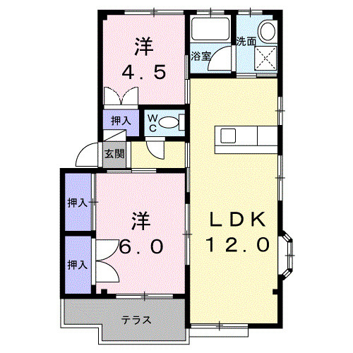 【間取り】 | ＵｒａｒａⅢ