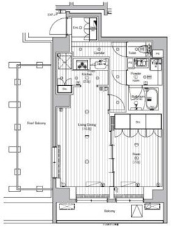 【間取り】 | PREMIUM CUBE 大森 TROIS