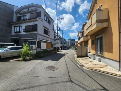 セジュールマミBの地図|前面道路
