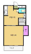 シャトレ東合川の間取り