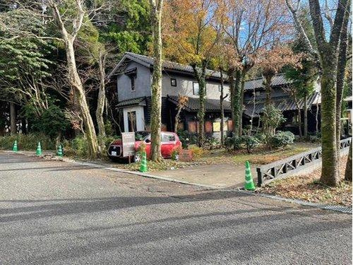 湯布院町川上の前面道路含む現地写真