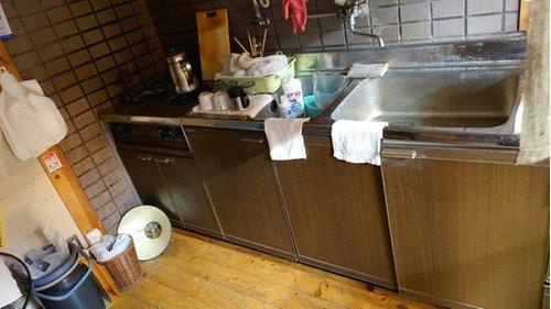 湯布院町川上のキッチン