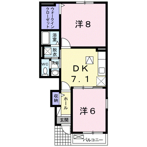 ネオ　コスモスの間取り