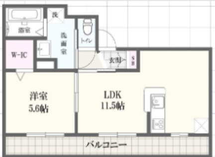 へーベルメゾン・フォレスタ南条の間取り