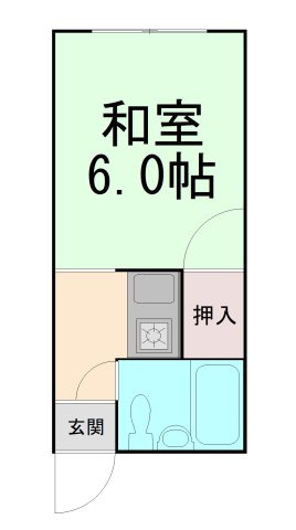 春日野道ロイヤルハイツの間取り
