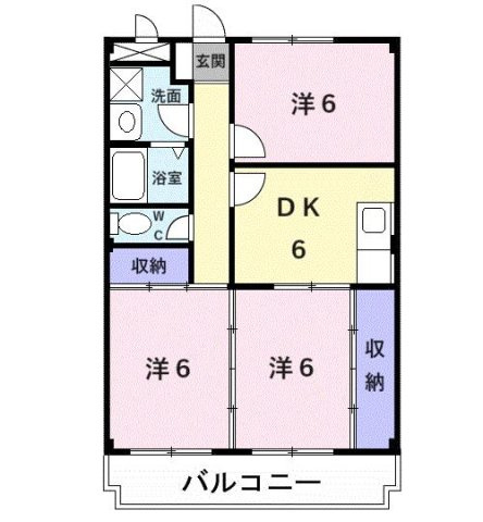 マリッチ小谷の間取り