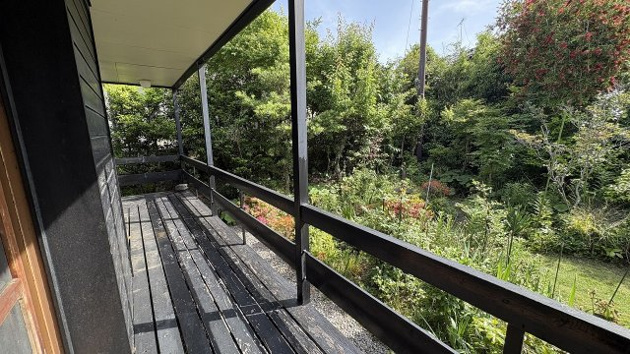 【バルコニー】 | 殖産浮山温泉郷　戸建