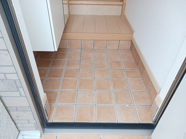 オリーブガーデンの玄関