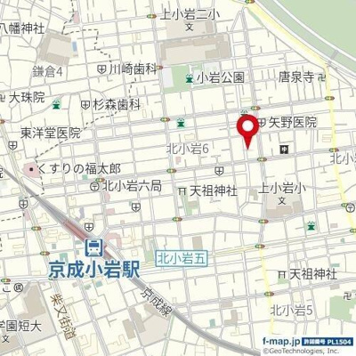 【地図】 | クレアリス小岩 |  