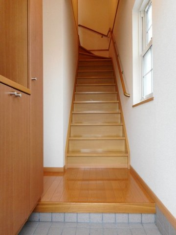 ソレイユみついの玄関