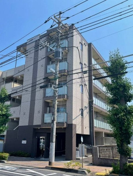 昭島市朝日町３丁目の賃貸マンションの外観