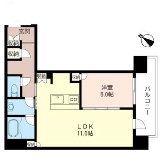 【間取り】 | オーキッドレジデンス品川