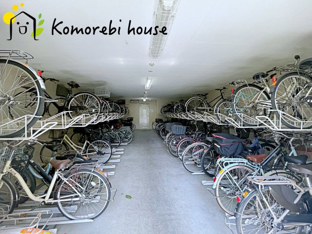 ベリーナフォート大宮の駐輪場|駐輪場です