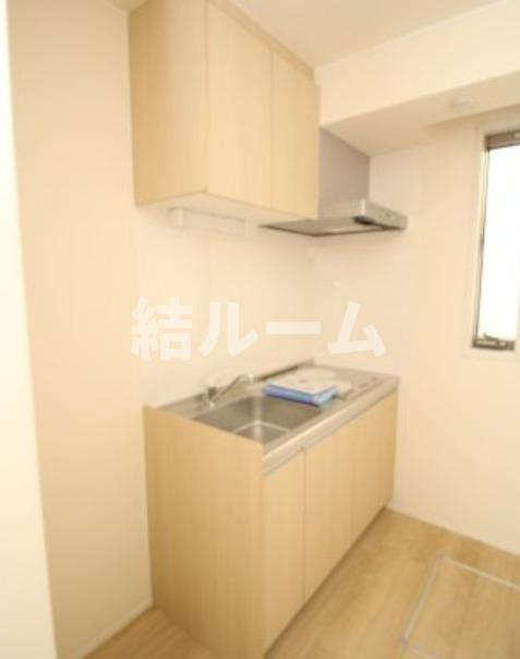 北区神谷３丁目のアパートのキッチン
