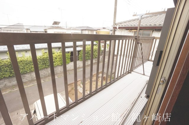 双葉Aハウスのバルコニー