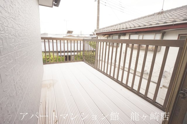 双葉Aハウスのバルコニー