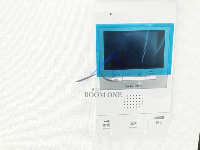 デュオメゾン蒲田のセキュリティ|モニター付きインターホンです。