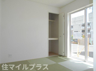 【和室】 | 郡山市久留米3丁目新築一戸建て2棟 | 落ち着いた雰囲気の和室付きです