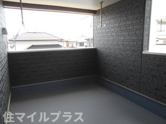 【バルコニー】 | 郡山市久留米3丁目新築一戸建て2棟 | バルコニー付きです