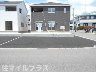 【駐車場】 | 郡山市久留米3丁目新築一戸建て2棟 | 駐車場に車を止められます