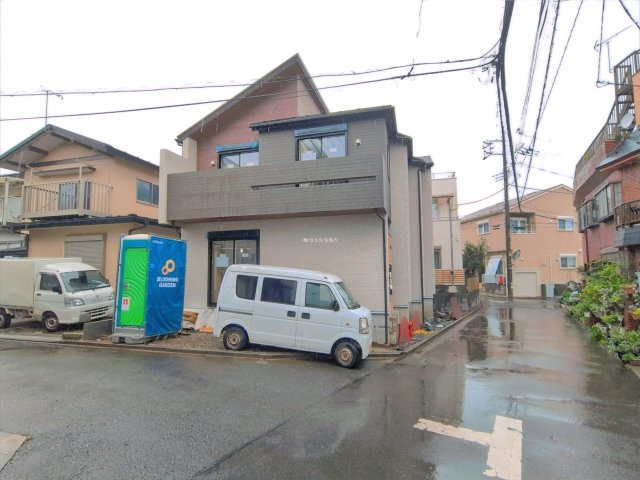 富士見市大字水子の新築一戸建の外観|北東側約4.8m公道