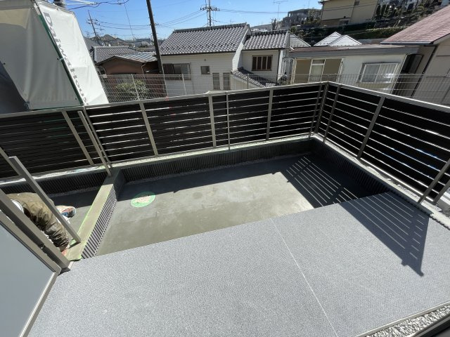 オークツリーのバルコニー