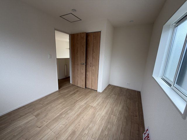今宿上ノ原　新築戸建　７棟の洋室|洋室北 5.25帖