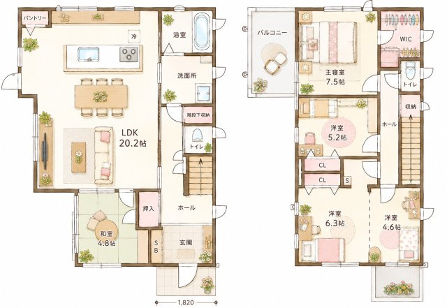 田原台8丁目　中古一戸建ての間取り|間取り図はいかがですか？ご希望を叶える間取りですか？リビングの広さは？水回りの位置は？カウンターキッチン？など色々な情報が集約されています。弊社ではリフォームなどのご相談も承っております。