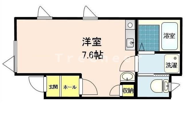 サニープレイス白山の間取り