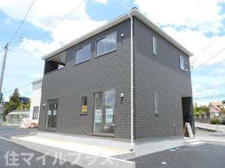 【外観】 | 郡山市富田町町内新築一戸建て3棟 | 外観は落ち着いています