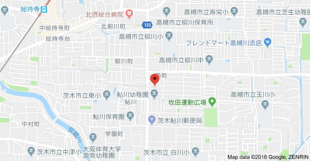 ルヴェール松井の地図