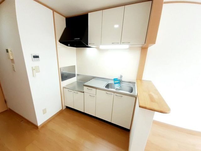 【キッチン】 | カレント上吉田ⅠＣ | コンパクトなキッチンで掃除もラクラク
