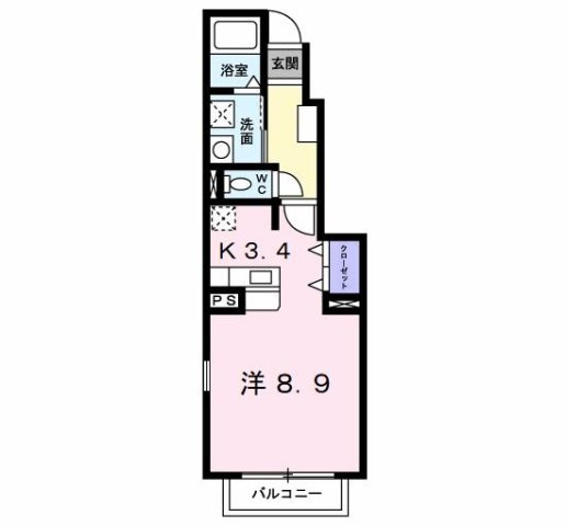 【間取り】 | サンシャイン田原　Ｂ