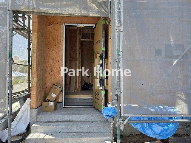 香南市野市町西野 -6期1棟- 新築戸建ての玄関|2026.7月：建築中