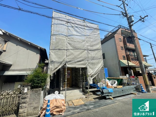 姫路市山吹　第1期　新築一戸建ての外観|周辺は落ち着いた街並みの住宅地！子育てがしやすい住環境です！まだ未完成ですが、現地でしかわからない事もございます。是非一度ご覧ください。