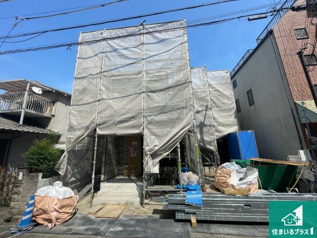 姫路市山吹　第1期　新築一戸建ての外観|周辺は落ち着いた街並みの住宅地！子育てがしやすい住環境です！まだ未完成ですが、現地でしかわからない事もございます。是非一度ご覧ください。