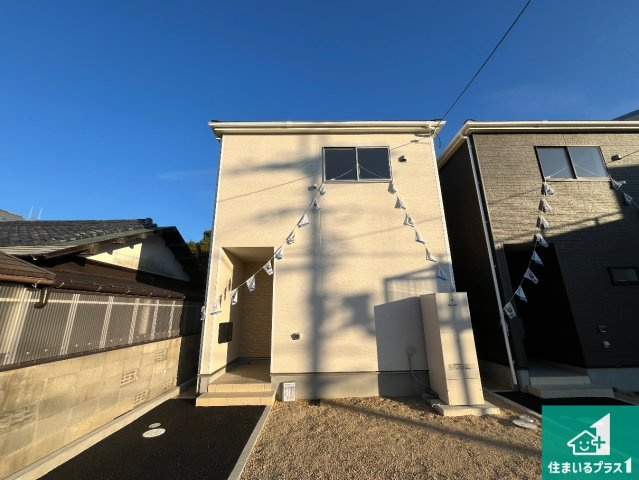 守山市川田町　第1期　新築一戸建ての外観|現在建築中！落ち着いた街並みで新生活を始めることが出来そう！周辺の物件も併せてご紹介させて頂きます！
