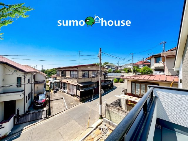 横浜市鶴見区梶山2丁目　1号棟のバルコニー|落ち着いた時間を過ごせるバルコニーです