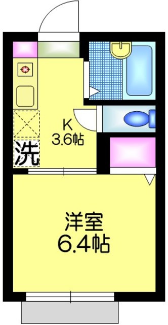 シャーメゾン・ペルレの間取り|★最上階南向き★