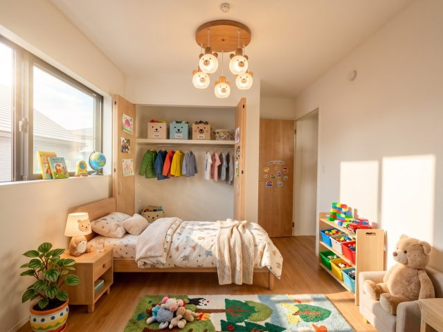 横浜市鶴見区梶山2丁目　2号棟の子供部屋|子供のお昼寝に使えるお部屋です