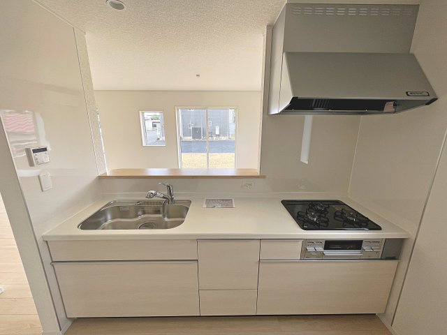 新築戸建・新築建売　矢吹町小松第6　善郷小学校・矢吹中学校のキッチン|同社施工例